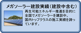 メガソーラー建設実績